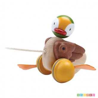 plan toys drvena igračka na povlačenje patka ishop online prodaja