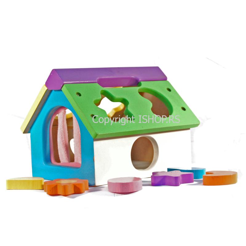 dečija igračka sorter kućica sa oblicima ishop online prodaja