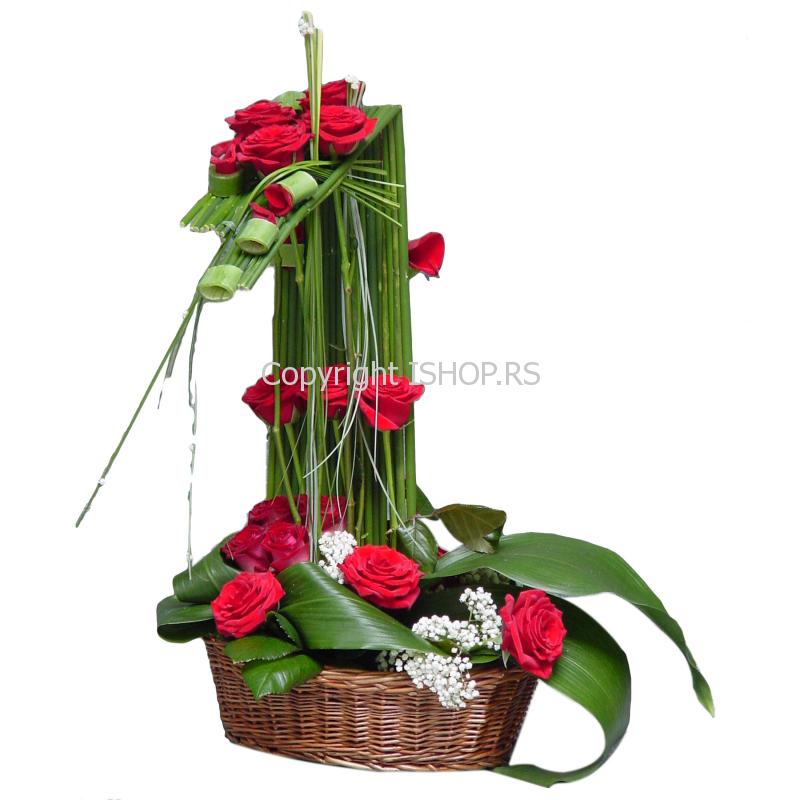 cvetni aranžman ishop online prodaja