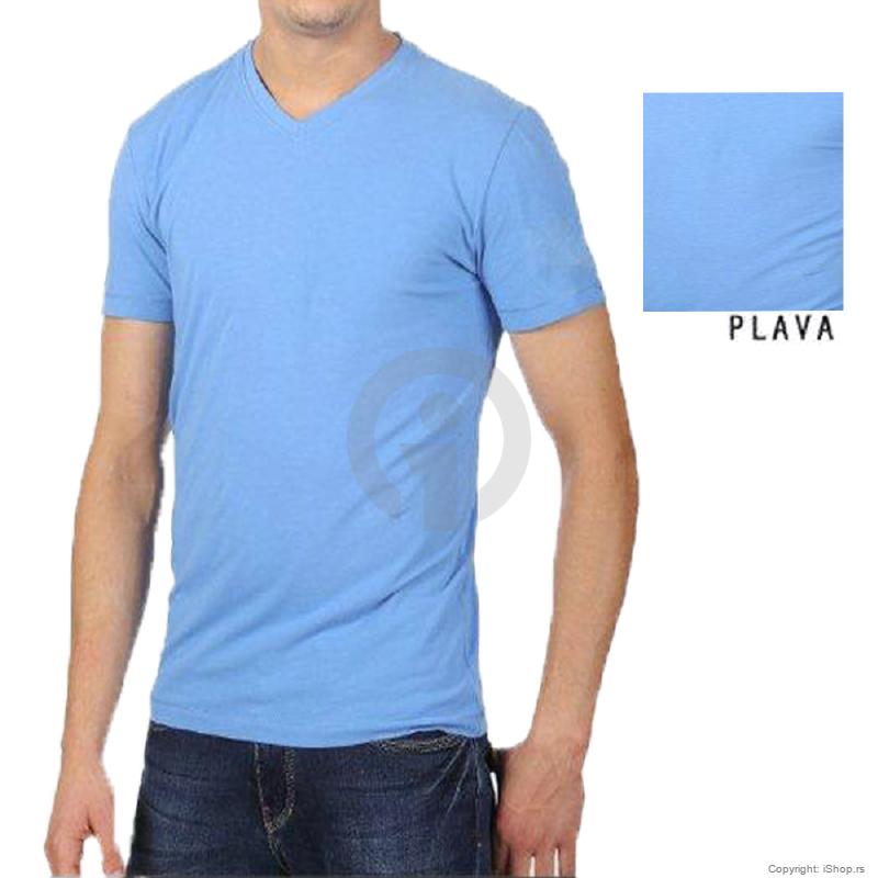 muška majica plava ishop online prodaja