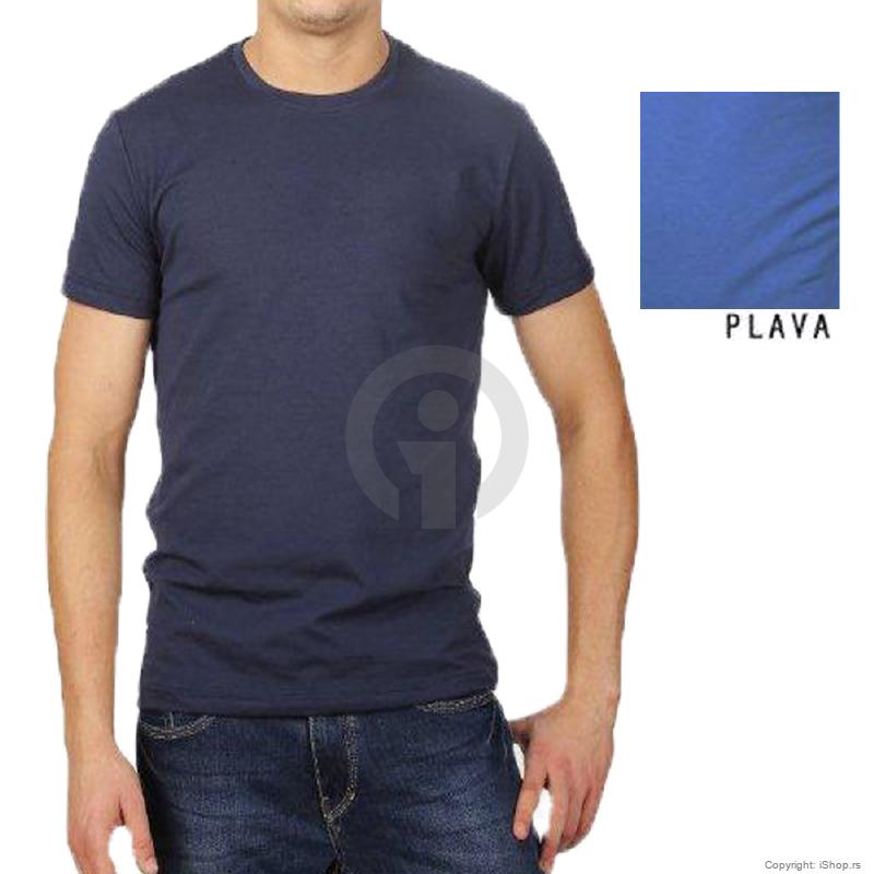 muška majica plava ishop online prodaja
