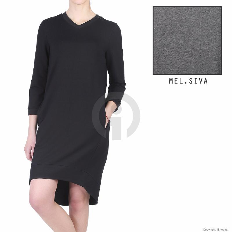 ženska haljina siva ishop online prodaja