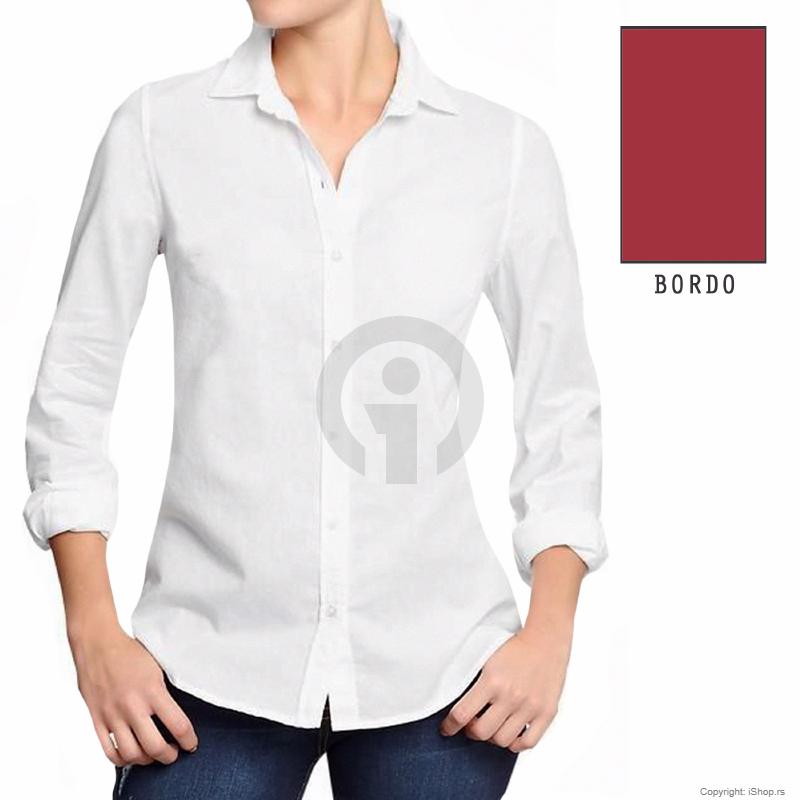 ženska bluza bordo ishop online prodaja