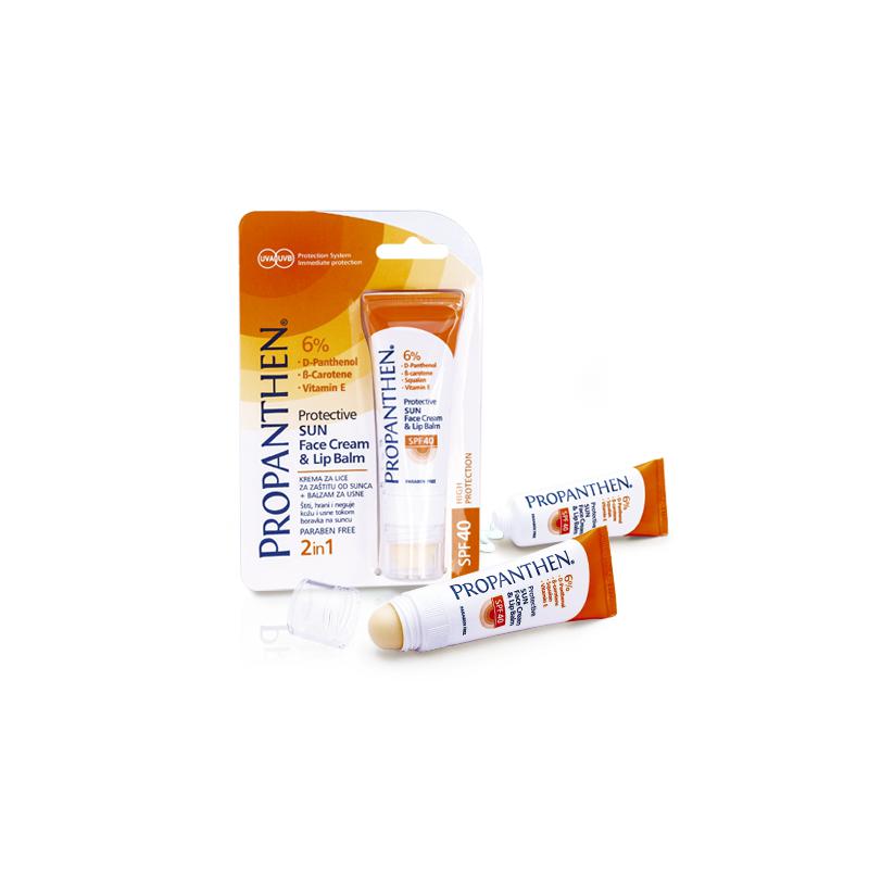 propanthen sun protective cream spf 40 and lip balm ishop online prodaja