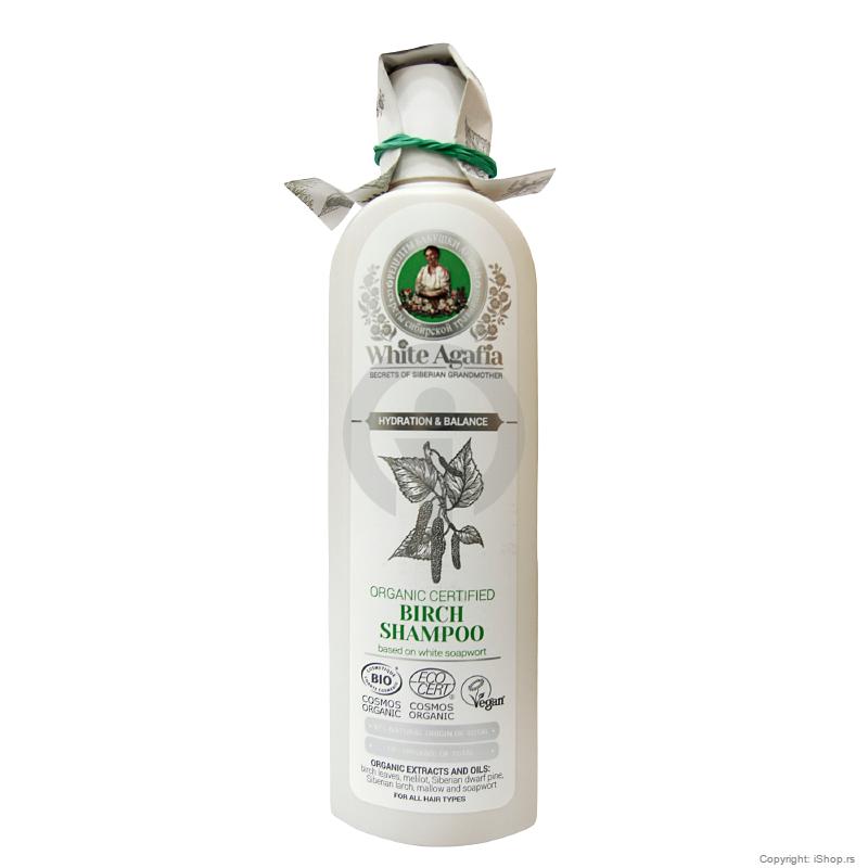 white agafia birch shampoo ishop online prodaja