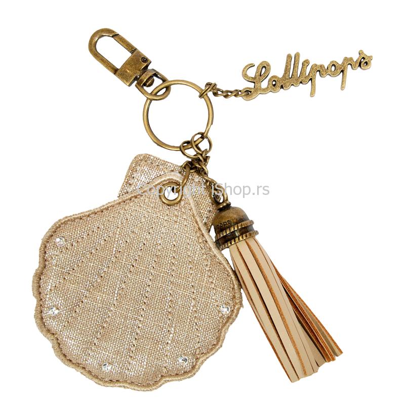ženski privezak za ključeve indra keyring beige ishop online prodaja