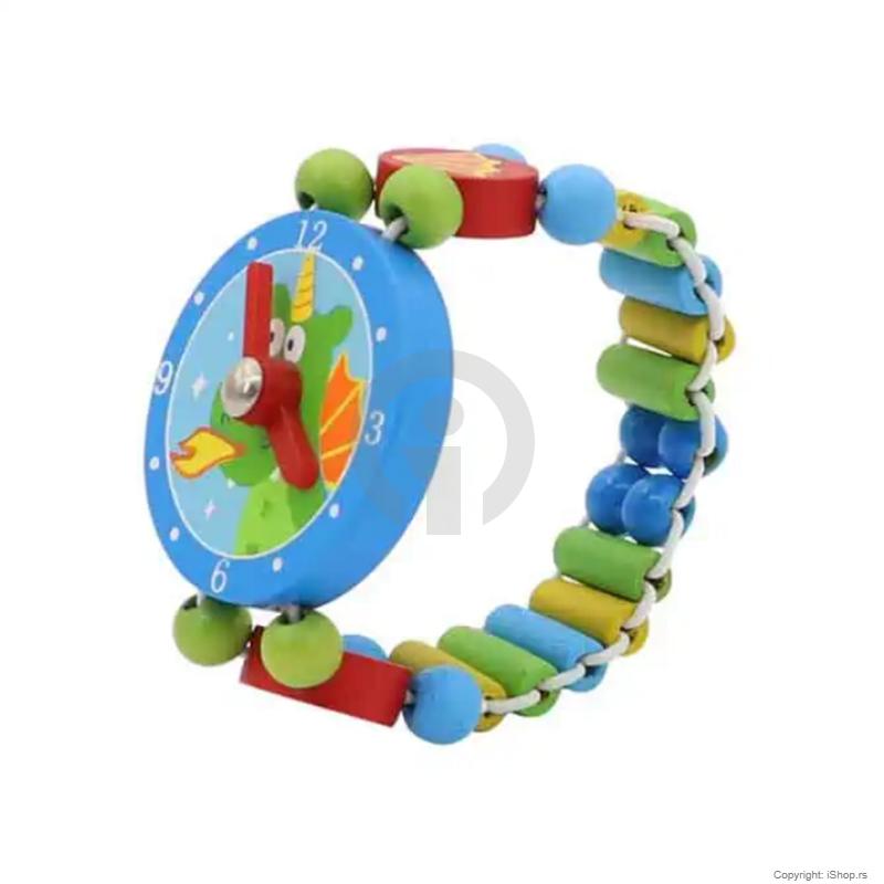 pino drveni sat za decu jednorog ishop online prodaja