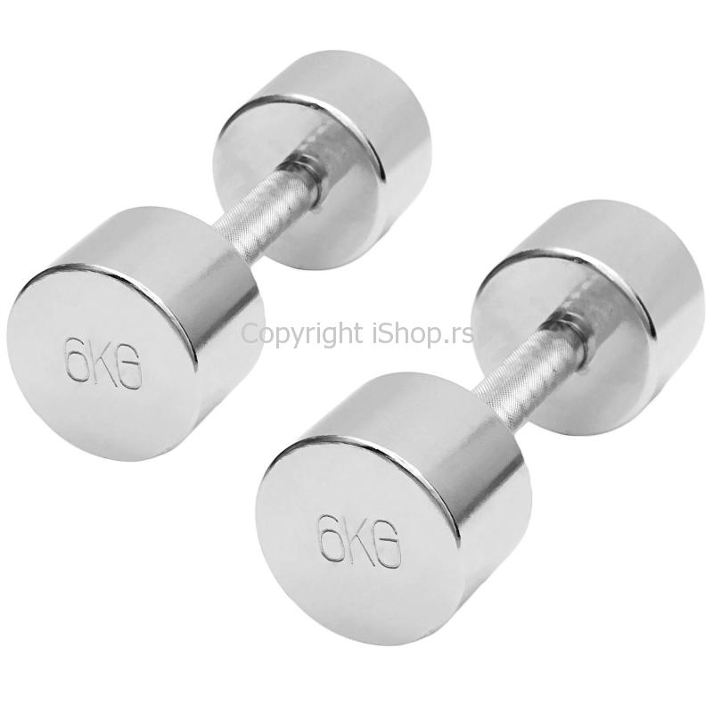 bučice hromirane jednoručne 6 kg ishop online prodaja