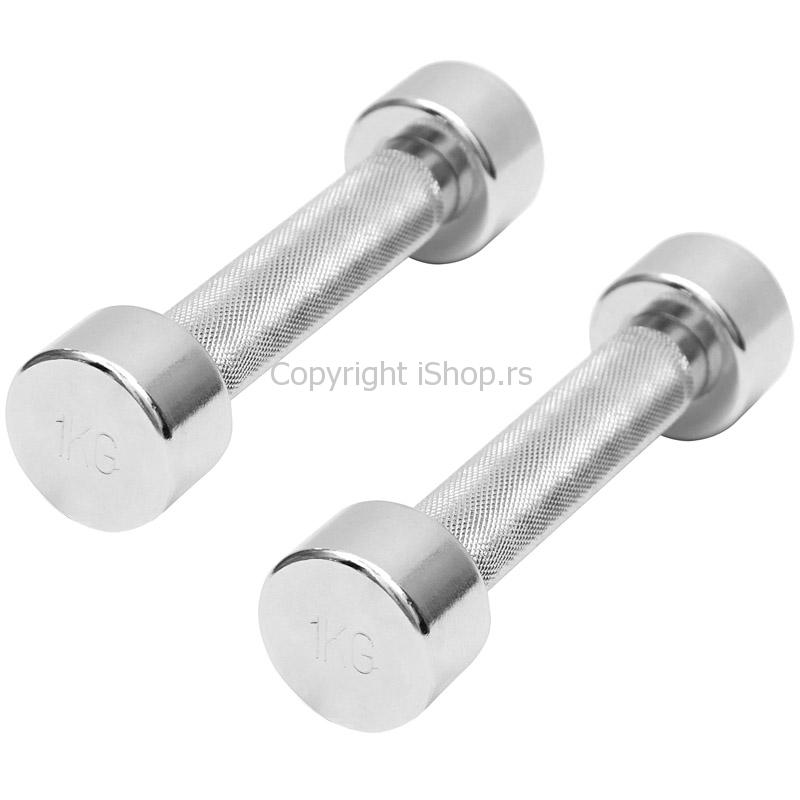 bučice hromirane jednoručne 1kg ishop online prodaja