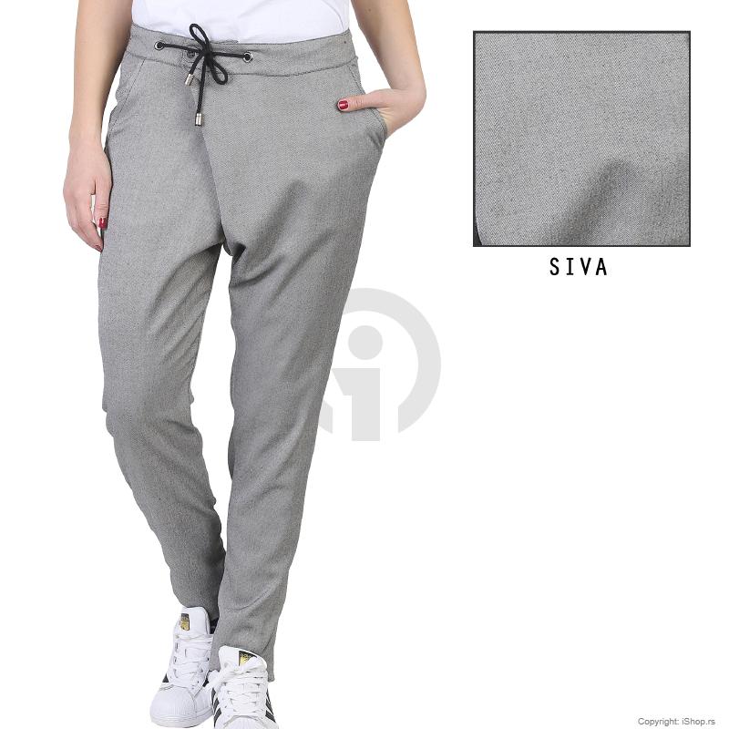 ženske pantalone siva ishop online prodaja