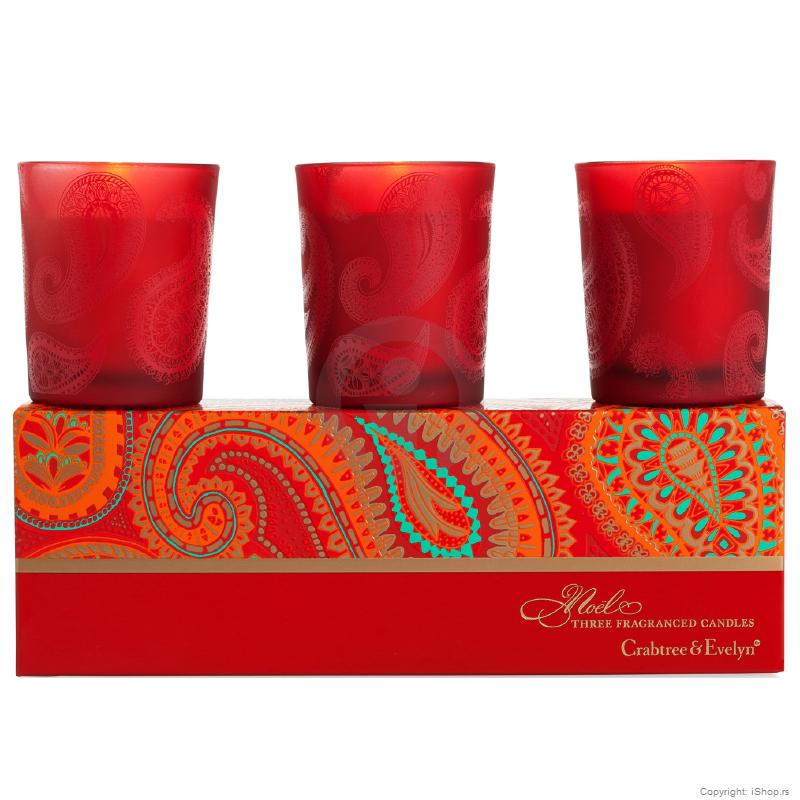 noel set mini sveća 3kom ishop online prodaja