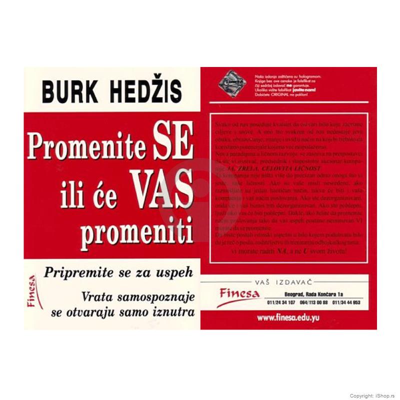 knjiga promenite se ili će vas promeniti ishop online prodaja