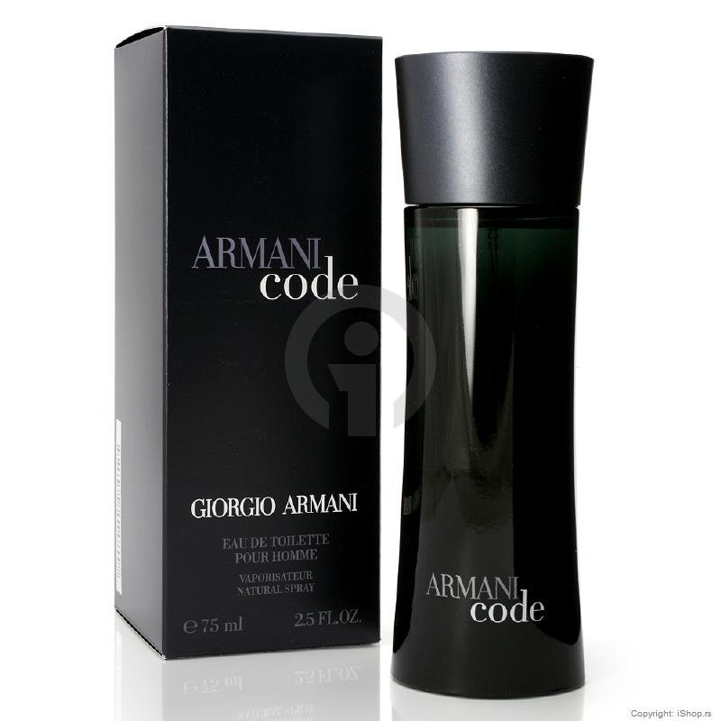 toaletna voda armani black code 75ml za muškarce ishop online prodaja