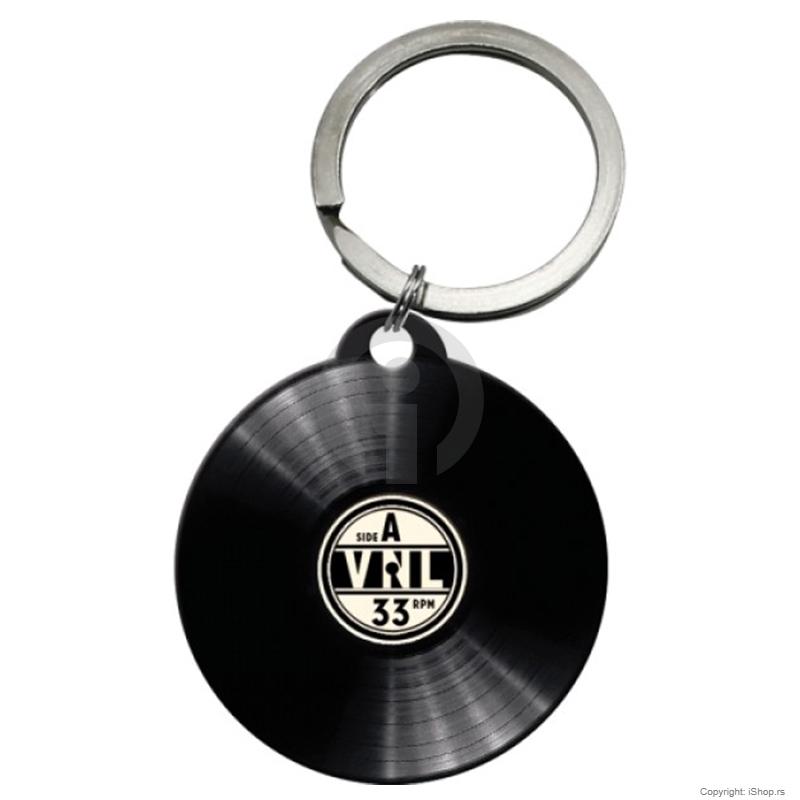 retro vinyl privezak za ključeve ishop online prodaja